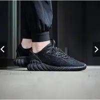 在飛比找蝦皮購物優惠-ADIDAS Tubular Doom Sock 黑紅針織 