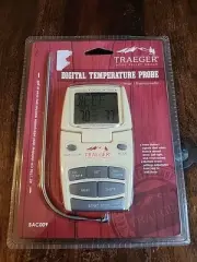 NEW Traeger BAC009 Remote Digital Thermometer Meat Temperature Probe, Sealed