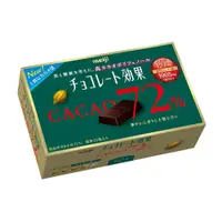 在飛比找日藥本舖優惠-明治CACAO72%黑巧克力75g盒裝