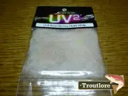 MYSIS WHITE UV2 SCUD SHRIMP DUBBING SPIRIT RIVER - NEW FLY TYING DUB MATERIAL