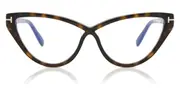 Tom Ford FT5729-B Blue-Light Block 052 Men's Glasses Tortoiseshell Size 56 - Private Health Rebate - Blue Light Block Available