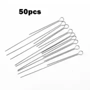 DIY Lure Making Simplified 50pcs Pack Spinner Wire Fishing Bait Shafts