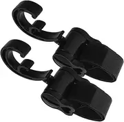 UPKOCH Hook Stroller Accessories Set of Car Hanger Bag Holder Car Wheel Frame Clip Stroller Clip Handle