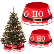 Christmas Tree Collar Xmas Tree Ring Round Christmas Tree Base Tree Skirts