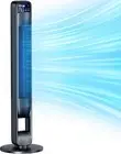 Tower Fan-Quiet Bladeless, 70° Oscillation-12H Timer-LED Display-Floor Use