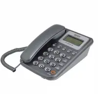 在飛比找蝦皮購物優惠-歌林 來電顯示電話 有線電話 灰KTP-1102L