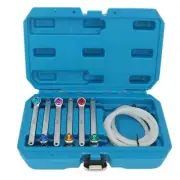 Bleed Brake Fluid Spanner Kit Bleeding Wrenches Efficient Silicone Hose for Car