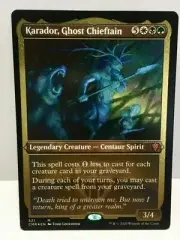 Karador, Ghost Chieftain - FOIL Etched - Commander Legends - Mythic- Mint