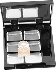 1 Set Plastic Aluminum Sponge Case Blusher Palette Empty Eyeshadow Pans and Press Makeup Palette