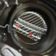 GR GAZOO RACING CARBON GAS FUEL CAP COVER FOR TOYOTA CARMY YARIS GR86 LEXUS (for: Toyota)