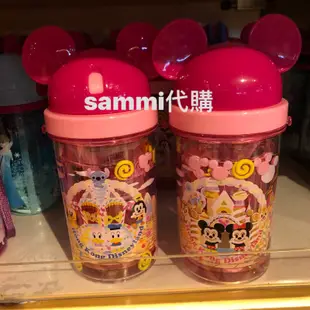Sammi香港迪士尼代購—米奇家族 米妮/唐老鴨/黛西 吸管水壺