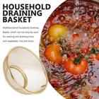 Stainless Steel Mesh Colander Fine Mesh Washing Rice Bowl Strainer Basket
