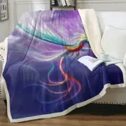 Cool Fantasy Art Thrasys the Dragon Bird Throw Blanket