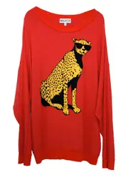 [Wildfox Couture] Jungle Cat Road Trip Sweater Dress