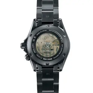 【SEIKO 精工】PROSPEX系列 夜視黑潮 限量 機械腕錶 母親節 禮物 SK042(SPB337J1/6R35-02F0SD)