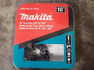 NEW Makita E-12740 3/8" LP .050 in 10" Saw Chain (BN298)