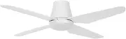Beacon Lighting Aria 132cm CTC Fan with LED Light in White
