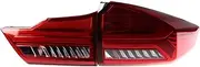 Compatible for City 2014-2021 Car Accessories Animation Trailer Lights Tail Lamp Rear DRL Signal Automotive Plug And Play(Tail Light Red 2PCS)