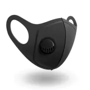 Reusable Black Sponge Face Mask[ ]