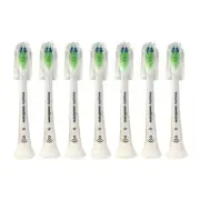 7x Philips Sonicare DiamondClean W Replacement White Brush Heads | No Box