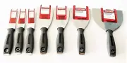 7pc CRAFTSMAN FLEXIBLE STAINLESS STEEL PUTTY TAPE KNIFE KNIVES DRYWALL SCRAPER