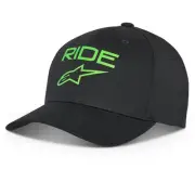 Alpinestars Ride Transfer Hat (Lg-XL, Black/Green)