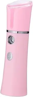 BIUDECO USB Mini Spray Humidifier 25ml Tank Nano Spray Face Evaporator Portable Handheld Cold Spray Face Humidifier Pink Facial Steamer Sprayer