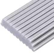 30pcs Mini Hot Glue Gun Sticks 4" x 0.28" for Glue Gun Metallic Silver