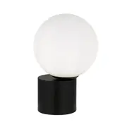 Northampton Black and Opal Glass Table Lamp