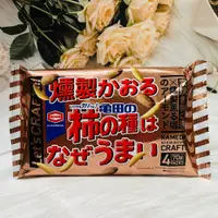 在飛比找松果購物優惠-☆潼漾小舖☆ 日本 龜田製果 柿種 煙燻風味 杏仁柿種 4袋