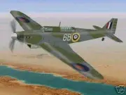 MK-1 Fairey Fulmar MK1 Airplane Desktop Kiln Dry Wood Model Large Free Shipping
