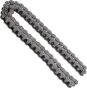 Motorcycle Steel Chain 530 Fine Workmanship Link Chain Easy to Install, High Tech Heat Treated Alloy Steel, Suitable for ATV Off-Roader, Anti- and Corrosion Resistant
