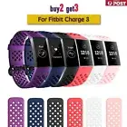 For Fitbit Charge 4 3/SE Bands Sports Strap Replacement Silicone Wristband Watch