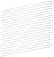 NUOBESTY Versatile File Holder 20pcs Metal Hanging File Folders Receipt Bar Bills Holder Office Supplies