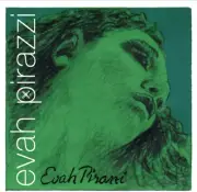 Evah Pirazzi 4/4 Violin String Set - Medium Gauge - Steel Ball-End E