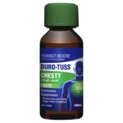 Duro-Tuss Chesty Cough Forte 100mL - Strawberry Flavour Double Action DuroTuss