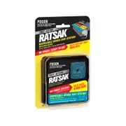 RATSAK Fast Action Disposable Mouse Bait Station With Wax Block