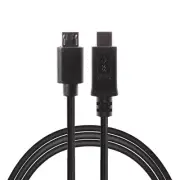 Micro USB 2.0 HDD SSD Data Cable to Reversible USB 3.0 3.1 Type C Male Host 1m