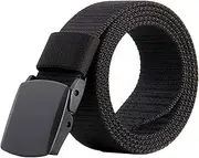 [JASGOOD] Nylon Web Belt Military Tactical Men Waist Belt With Plastic Buckle Nickle Free