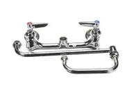 T&S Brass Double Pantry Faucet,Wall Mount,8C/C,18 Double J B-0265 - Genuine OEM