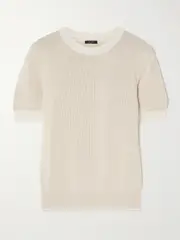 [Joseph] Joseph - Cotton Sweater - Beige - large large Neutrals