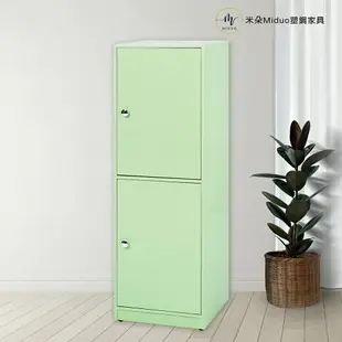 兩門塑鋼置物櫃 收納櫃 防水塑鋼家具【米朵Miduo】