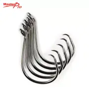 100 x #4/0 Chemically Sharpened Octopus Circle Fishing Hooks, Fishing Tackle