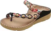 [generic] Women's Bohemian Roman Thong Sandals Flat Shoes FMFG019.01.1