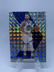 2019-20 Panini Mosaic Silver Hyper Stephen Curry