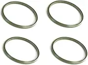 4pcs/Set Intercooler Turbocharger Pipe Sealing Hose O-Ring for AU/DI A1 A3 A4 A6 3C0145117F 1J0145117G 1J0145117M 1J0145117L