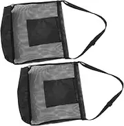 TOBBOMEY 2pcs Mushroom Foraging Bag: Fruit Picking Harvesting Pouch Mesh Design - for Outdoor Camping Hiking and Nature Exploration for Boys Girls and Kids