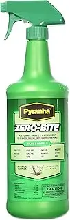 Pyranha Zero-Bite All Natural Fly Spray, 32 Ounce