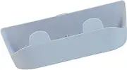 Space-Saving Wall-Mounted Slippers Rack Pcs Storage Holder Adhesive Hooks Easy Install Grey