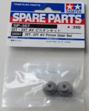 Tamiya 22T, 23T AV Pinion Gear Set NEW 50357 TA01 TA02 FF01 TL01 TA03 TB01 TA04